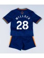 Newcastle United Joe Willock #28 Ausweichtrikot für Kinder 2025-26 Kurzarm (+ Kurze Hosen)